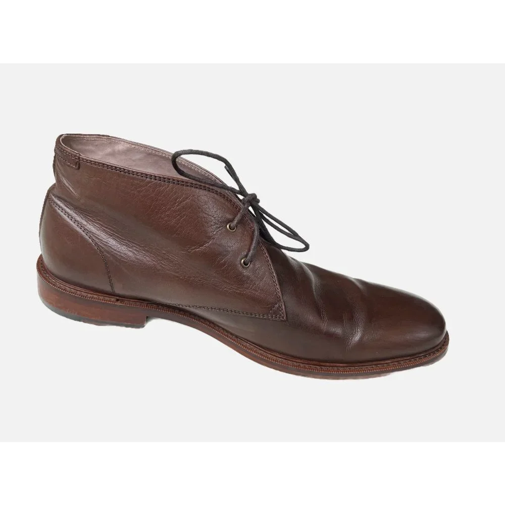 Banana Republic Leather Chukka Boot, Brown, Size 12 - Picture 8 of 12